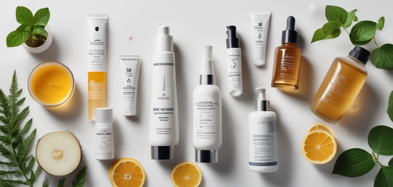 Oily skin skincare routine products